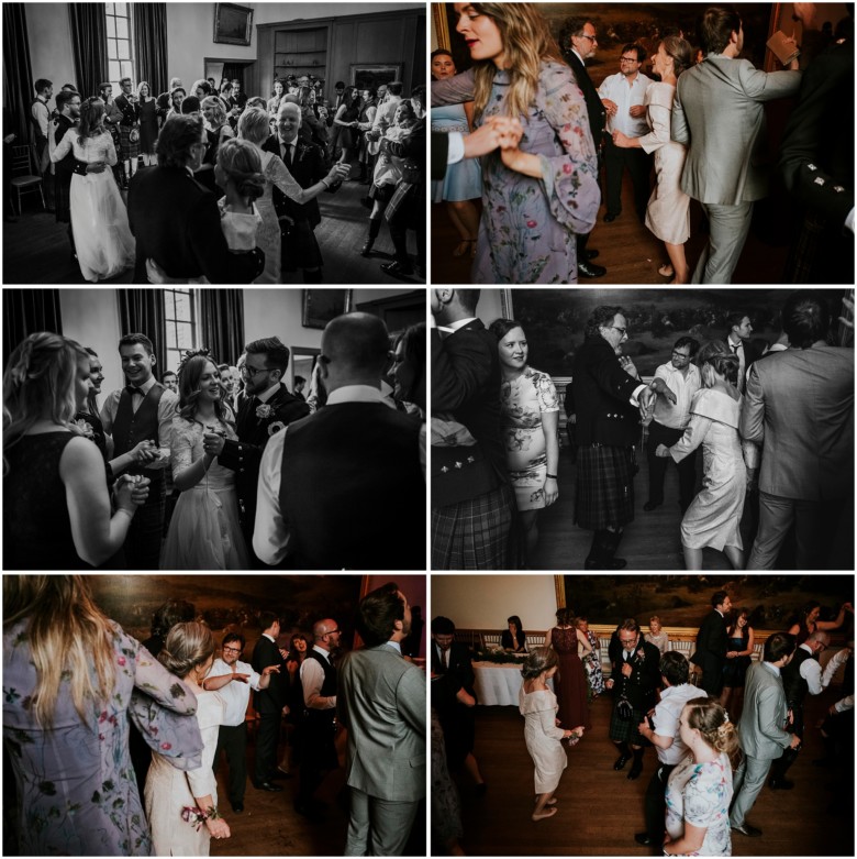 bride and groom's first dance