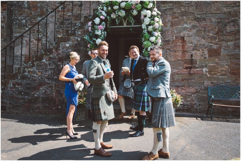 groom and his groomsmen