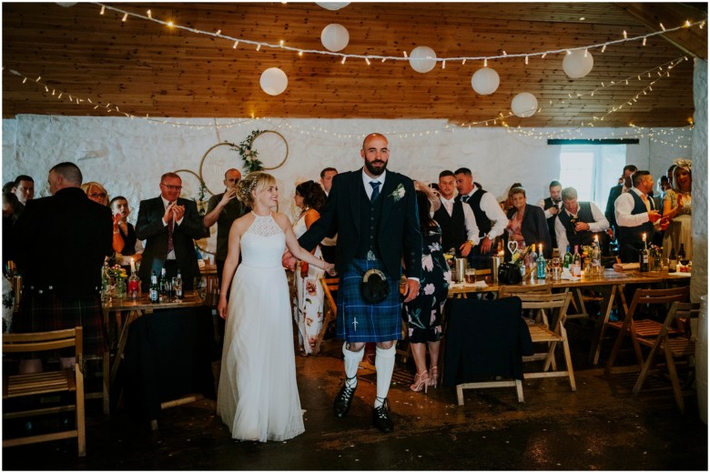 bride and groom's first dance