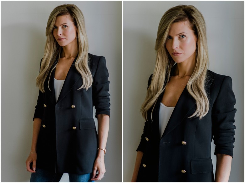 photoshoot for a business woman