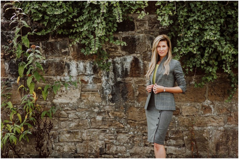 photoshoot for a business woman
