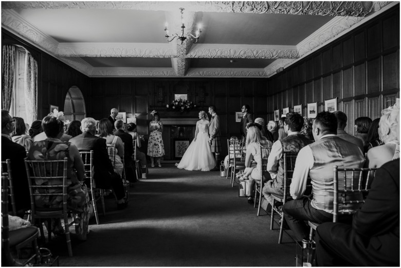 bride and grooms wedding ceremony