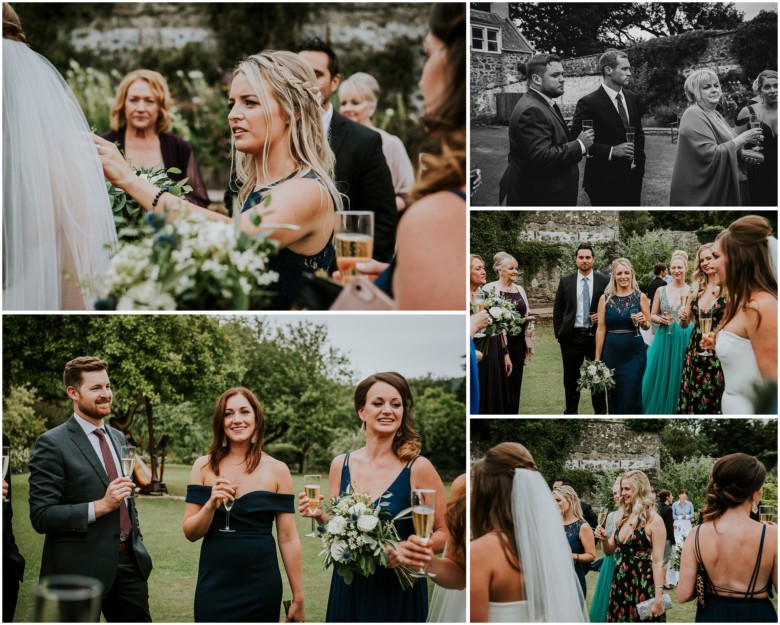 wedding ceremony at a scottish estate