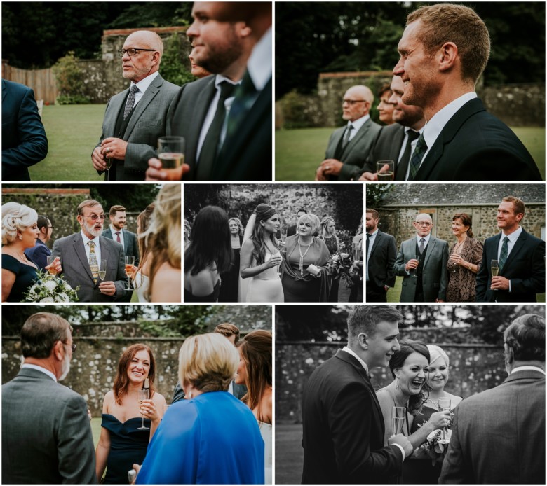 wedding ceremony at a scottish estate