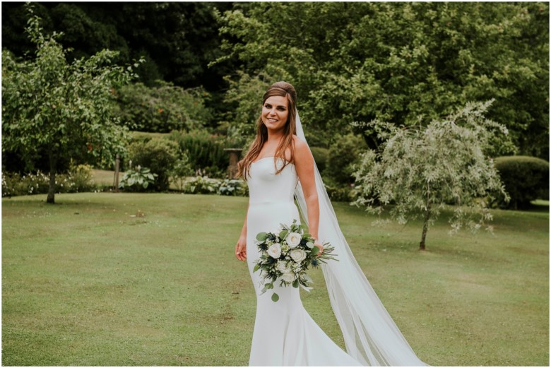 wedding ceremony at a scottish estate