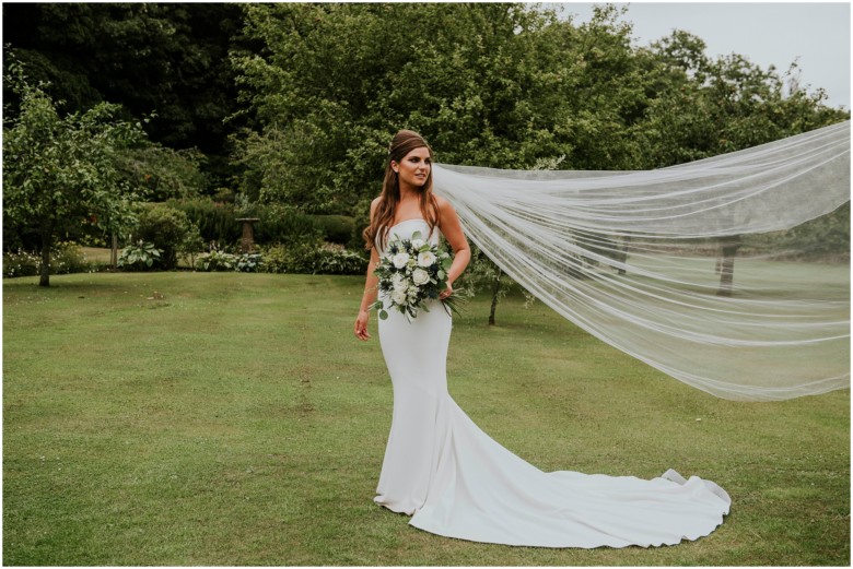 wedding ceremony at a scottish estate