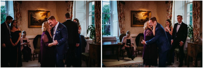 bride and grooms first dance