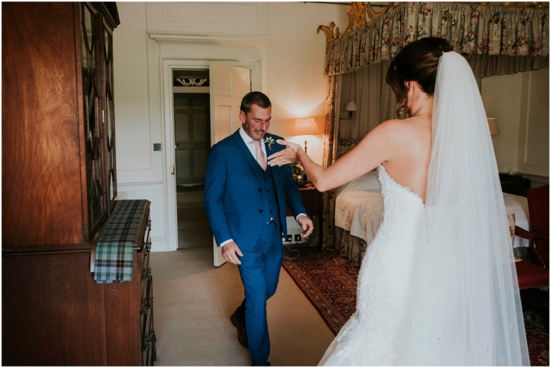 dad seeing his daughter about to get married