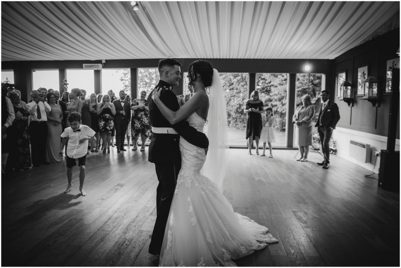 bride and groom's first dance