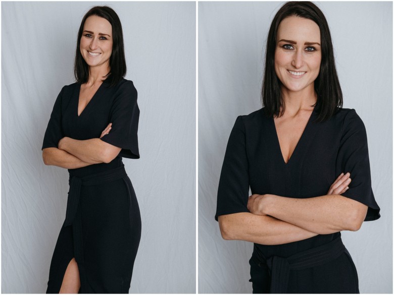 Photoshoot for a business woman