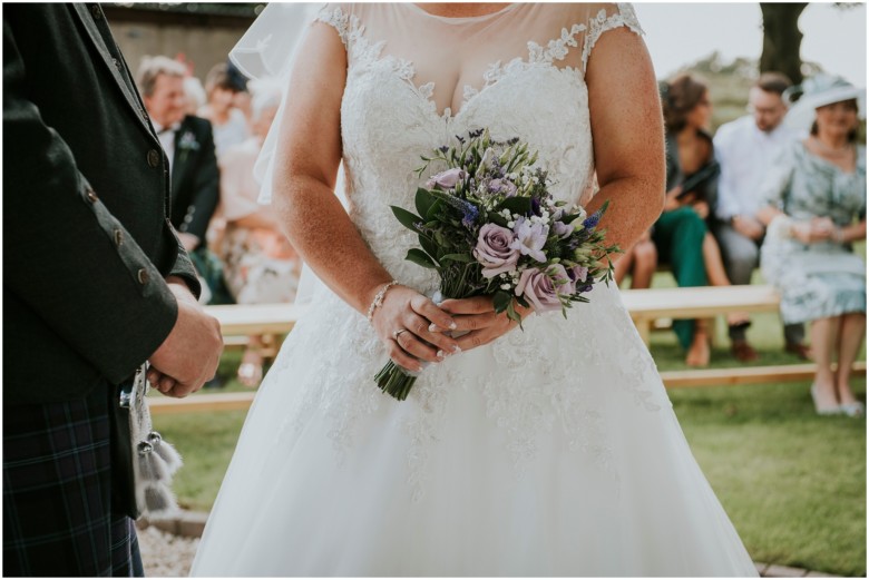 bride and groom getting married