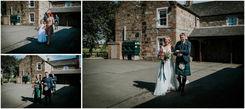 bride with her dad