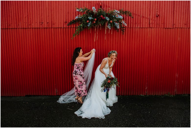 bride and groom