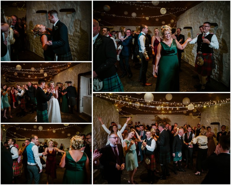 bride and groom first dance