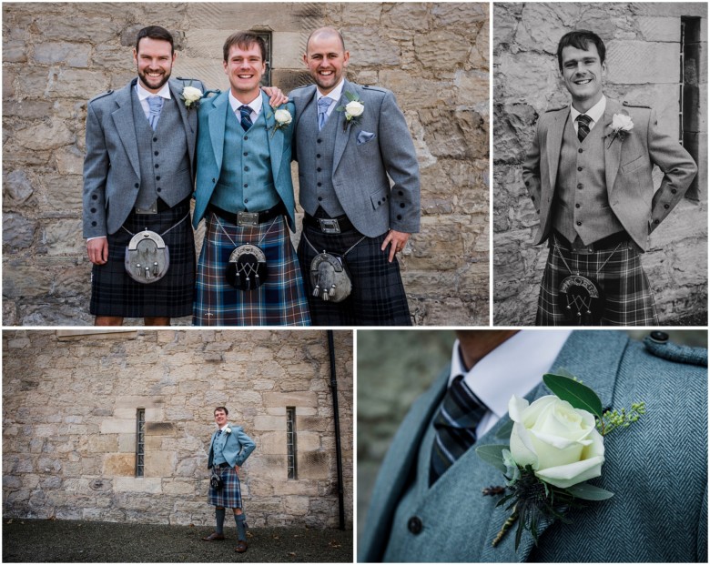 groom and his groomsmen