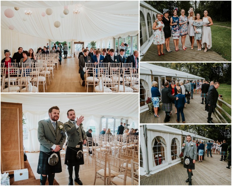 wedding guests