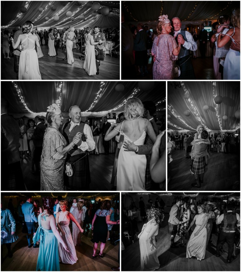 bride and grooms first dance