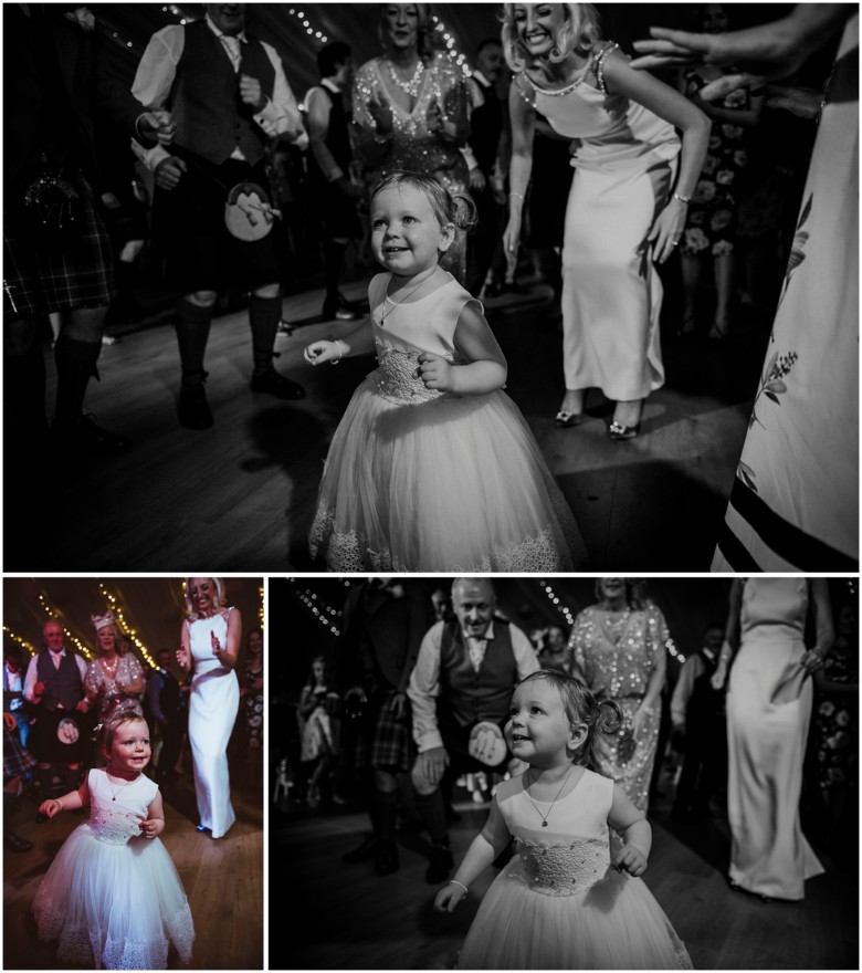 bride and grooms first dance