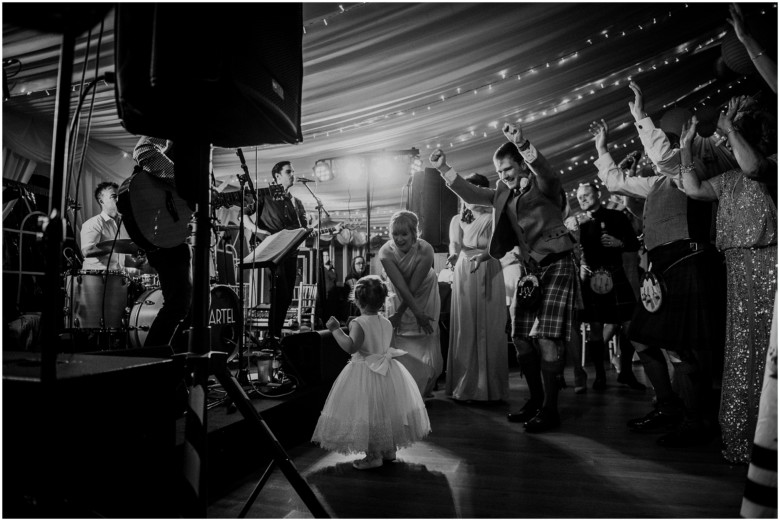 bride and grooms first dance