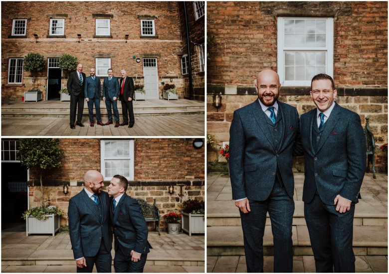 groom and his groomsmen