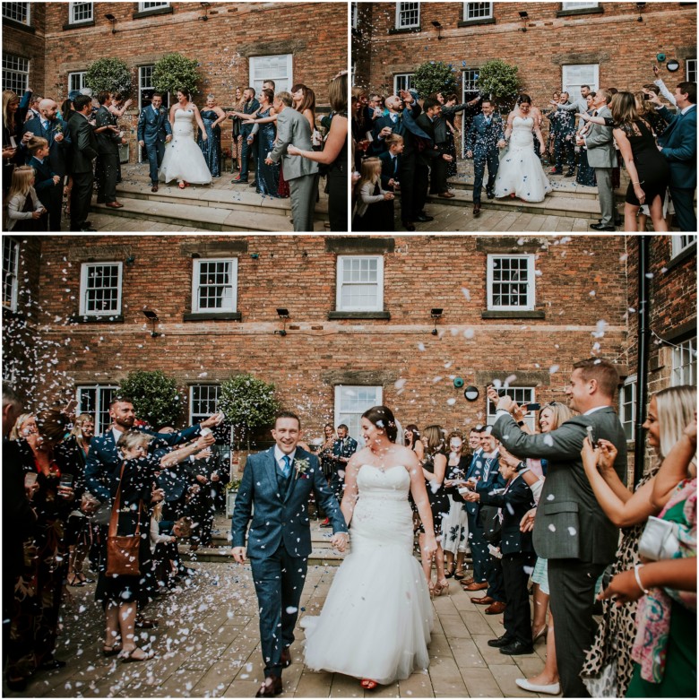 bride and groom wedding ceremony