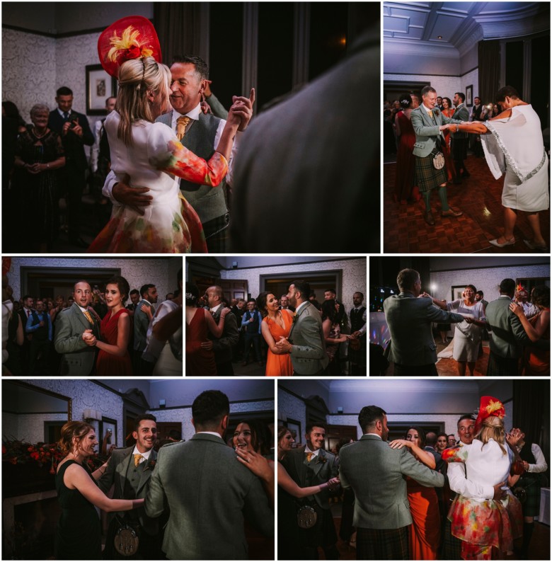 bride and groom first dance