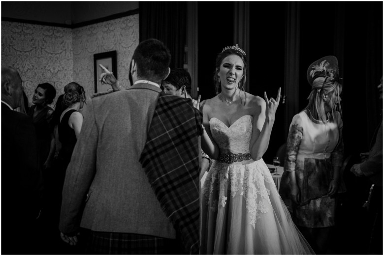 bride and groom first dance