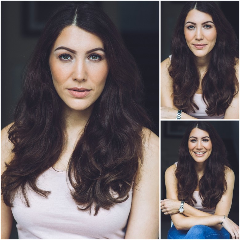 photoshoot for a female model