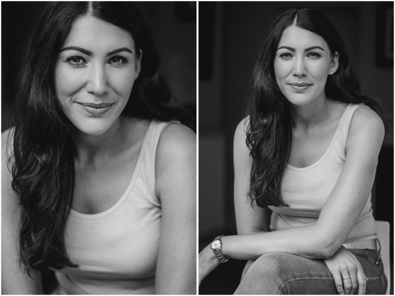 photoshoot for a female model