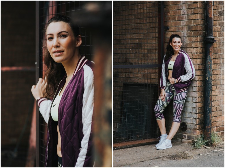 photoshoot for a female model