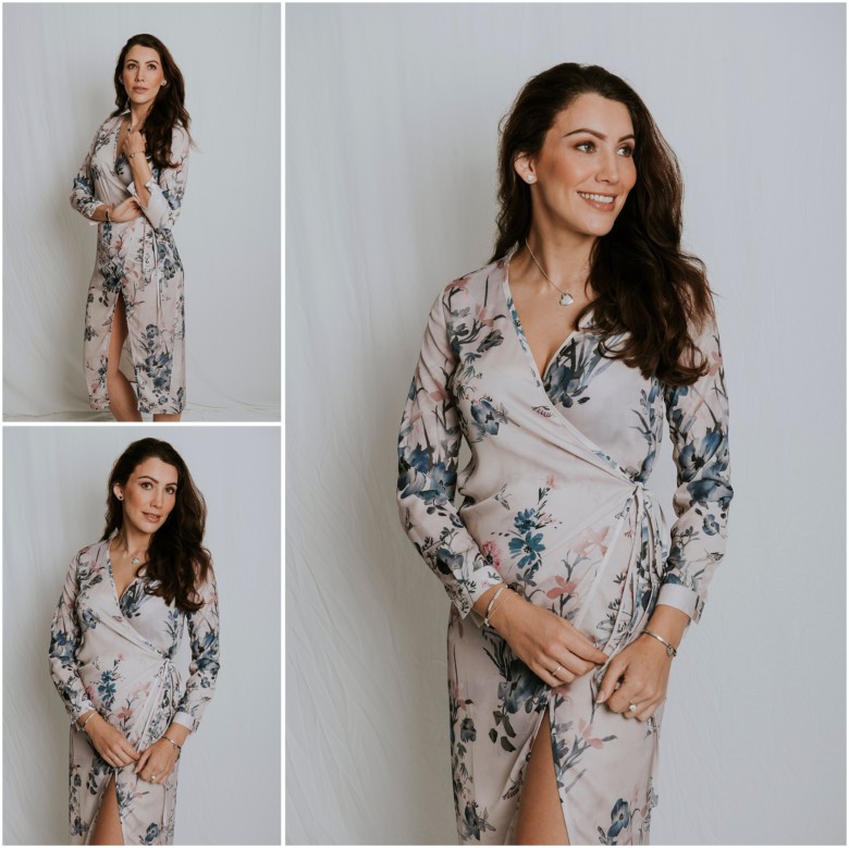 photoshoot for a female model