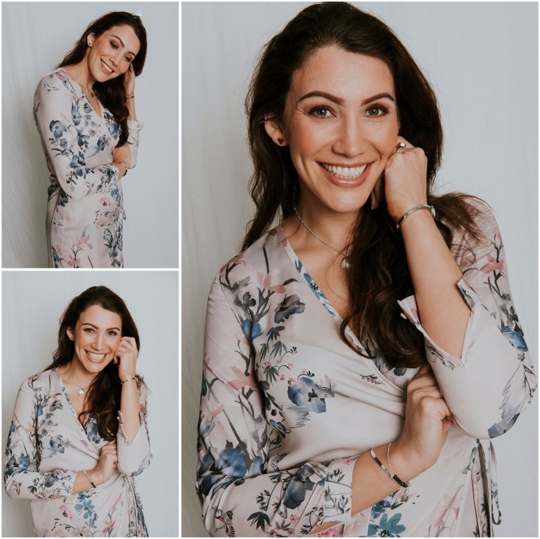 photoshoot for a female model