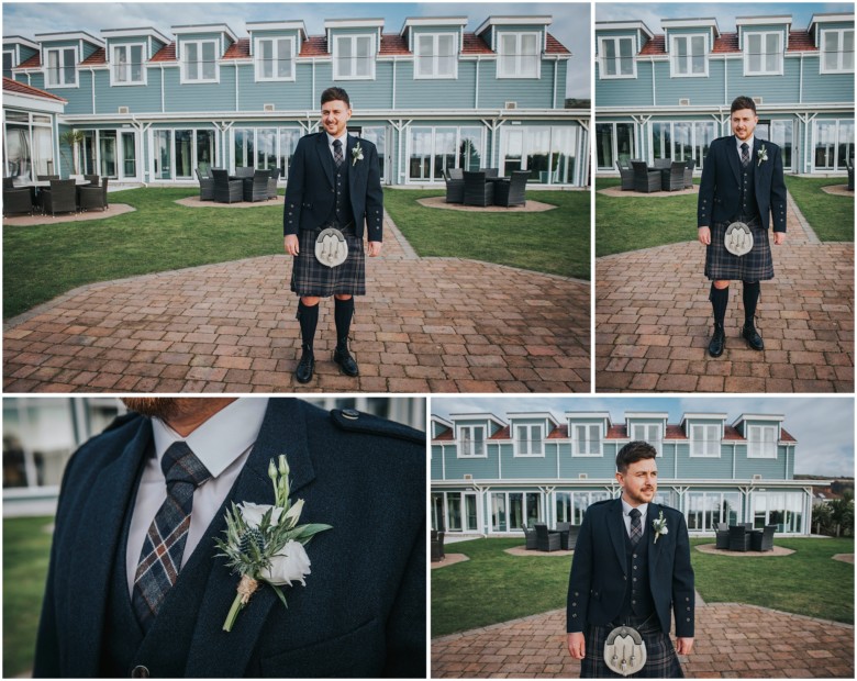 groom and his groomsmen