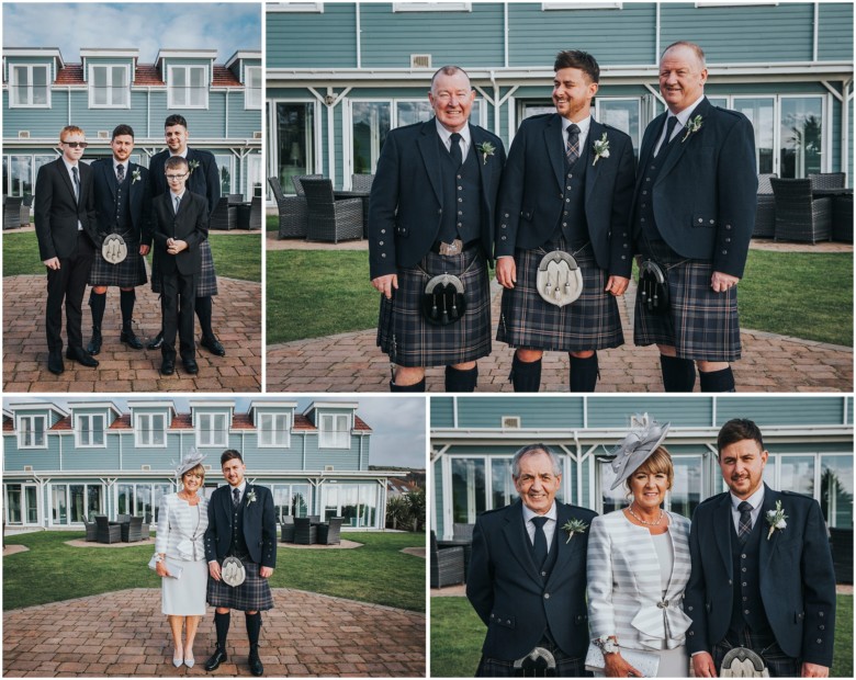 groom and his groomsmen