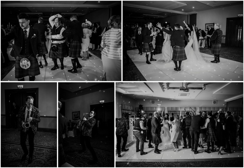 bride and grooms first dance