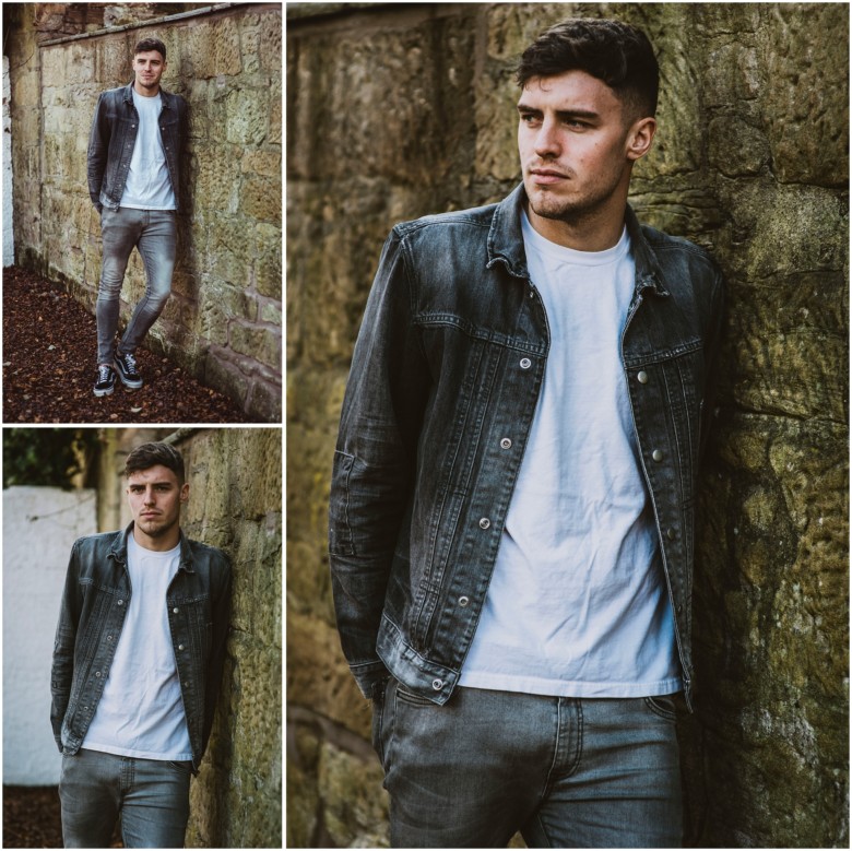 Photoshoot for a male model
