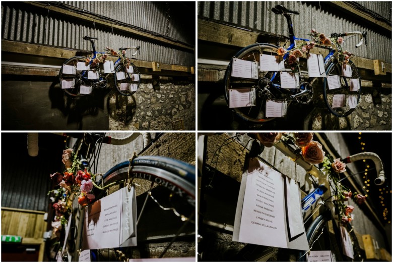 wedding venue in a rustic barn