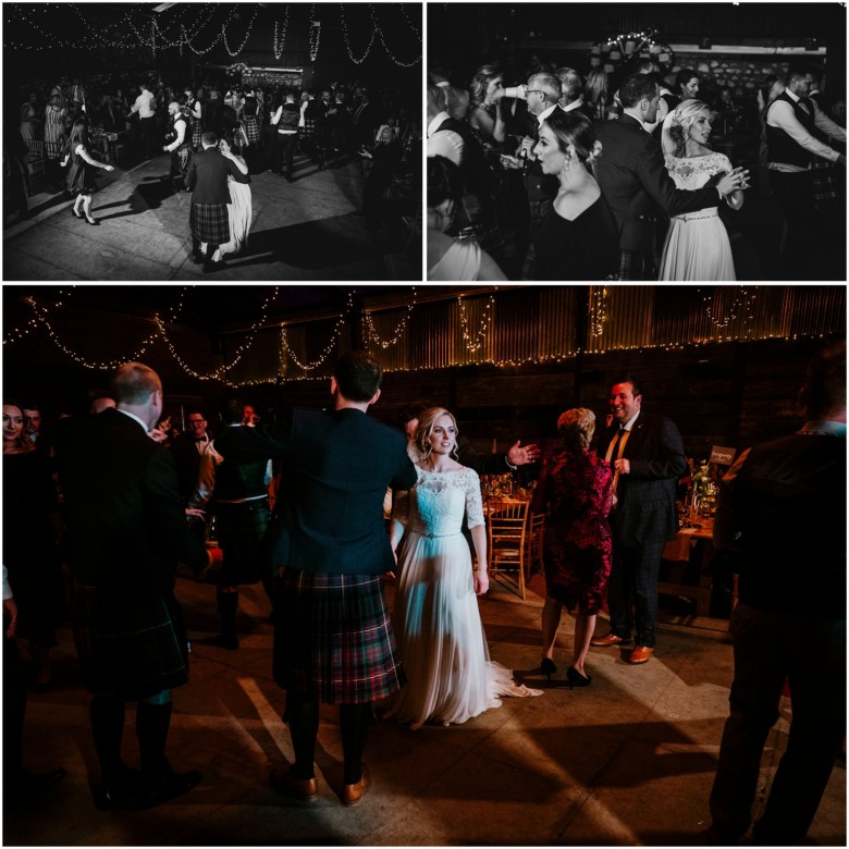 bride and groom first dance