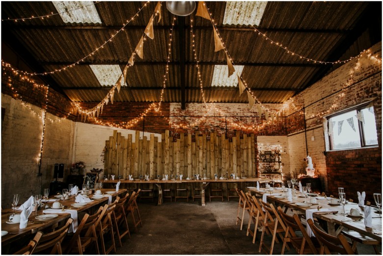 rustic barn wedding venue in Ayrshire