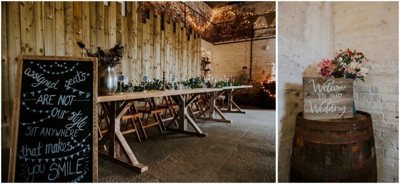 rustic barn wedding venue in Ayrshire