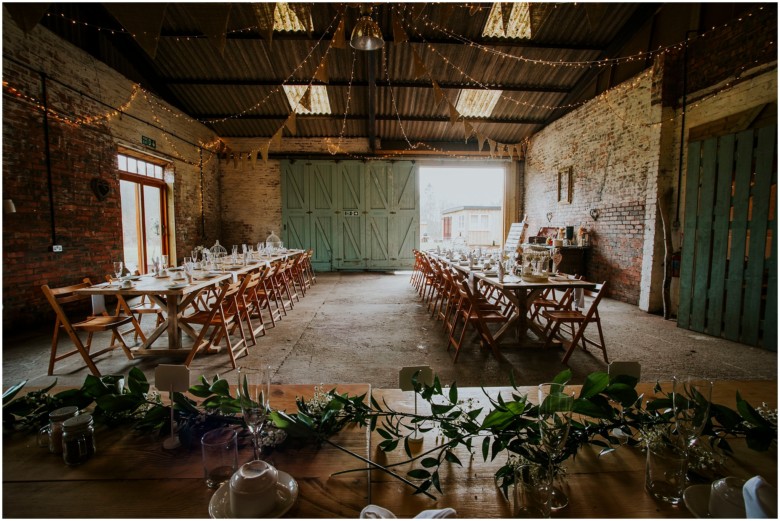 rustic barn wedding venue in Ayrshire