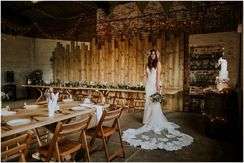 rustic barn wedding venue in Ayrshire