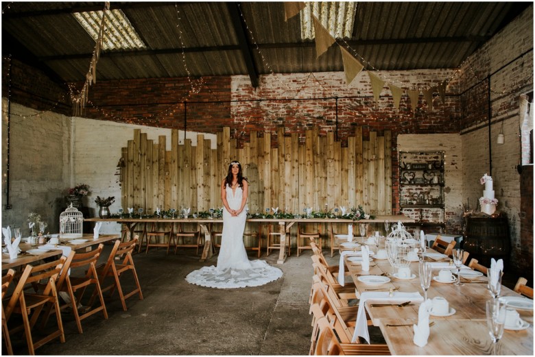 rustic barn wedding venue in Ayrshire