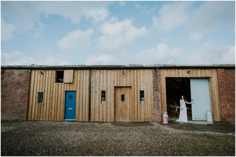 rustic barn wedding venue in Ayrshire