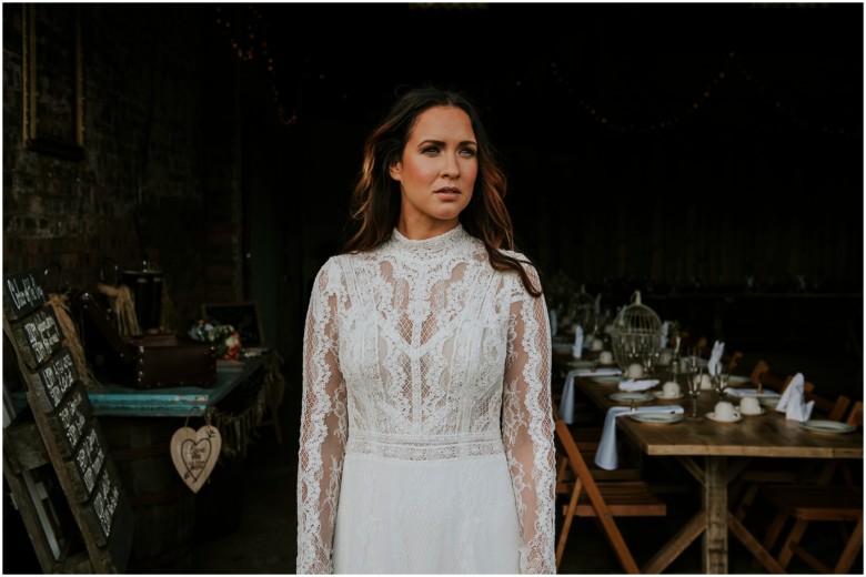 rustic barn wedding venue in Ayrshire