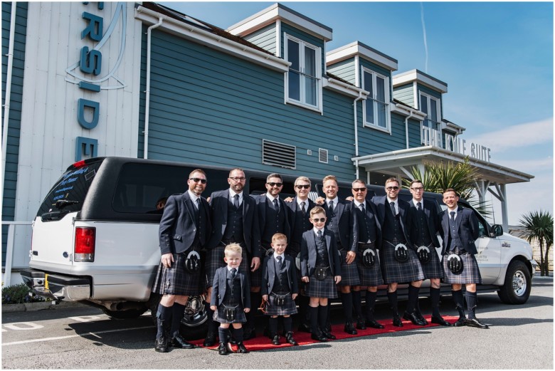 groom and his groomsmen