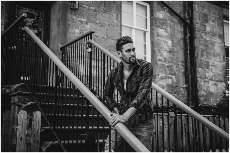 photoshoot for a male model