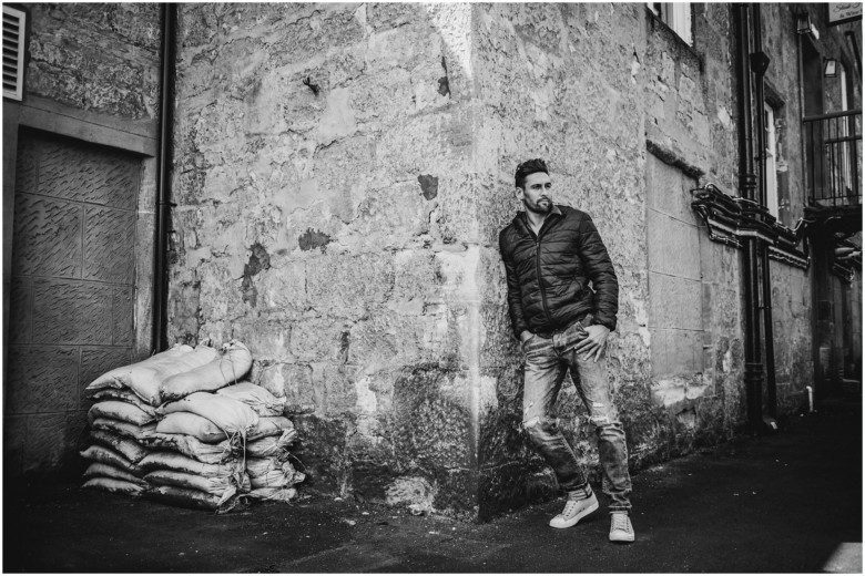 photoshoot for a male model