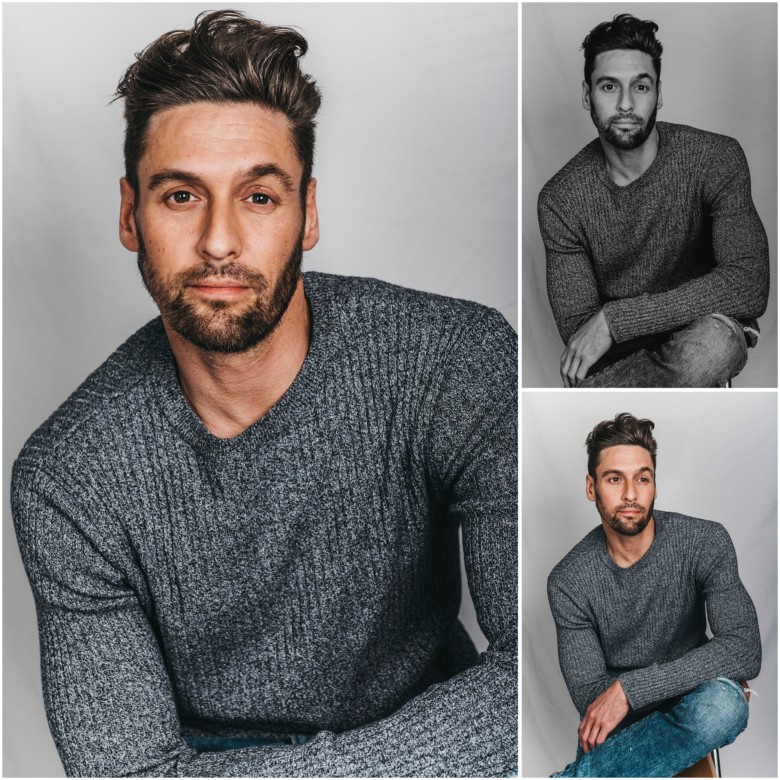 photoshoot for a male model
