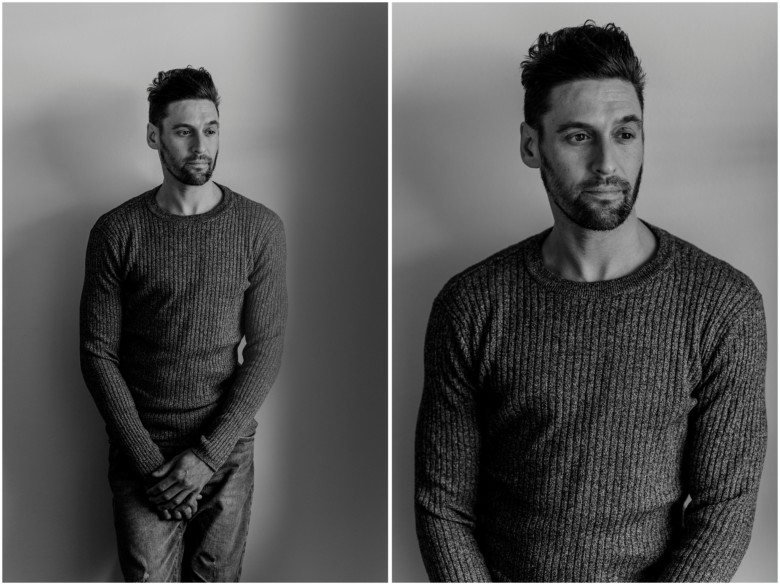 photoshoot for a male model